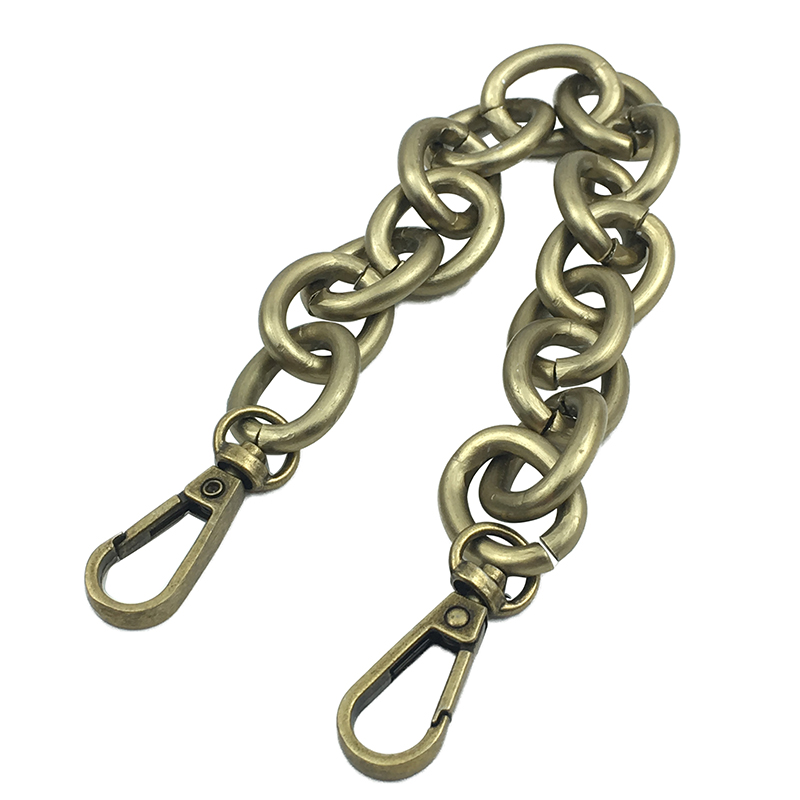 30cm wymienny metalowy łańcuszek do torebki z uchwytem torebka antyczny brąz DIY akcesoria do sprzętu paska: Brązu