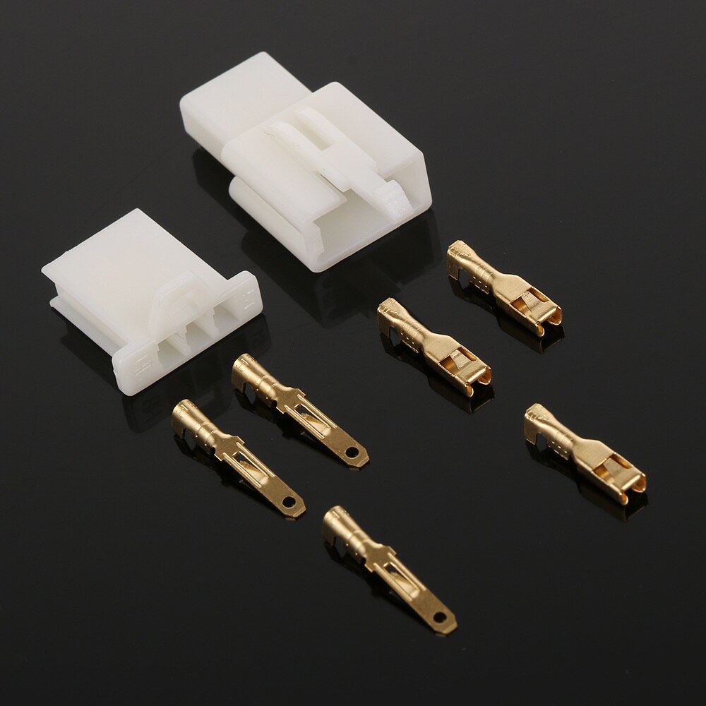 1/5/10Sets 2.8mm Electrical wire Connector Male Female Motorcycle terminal plug Kits