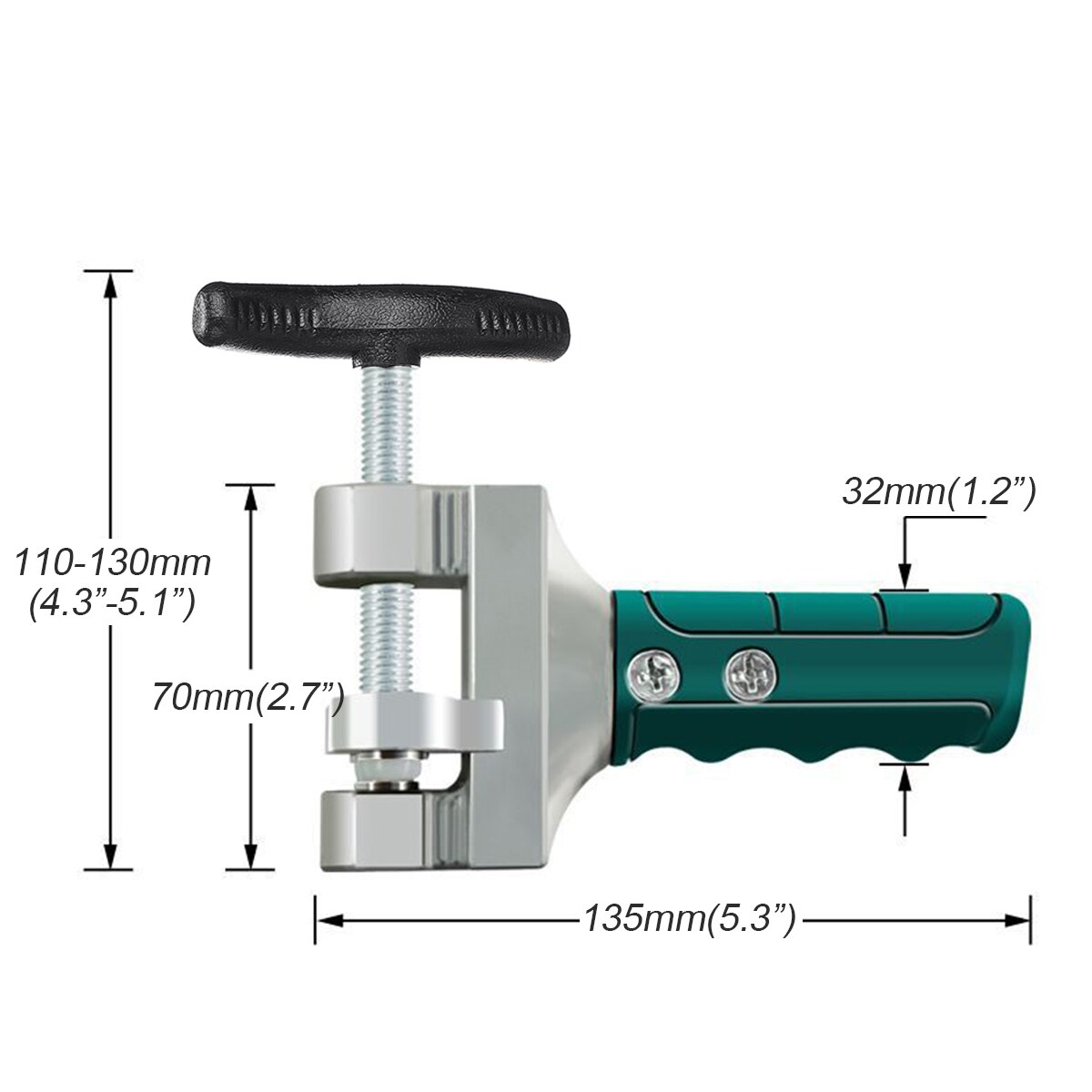 Meigar Tile Cutter High Hardness Opener Handheld Household Glass Tile Fast Scribing Cutting Tool Breaker: 3 spare pads