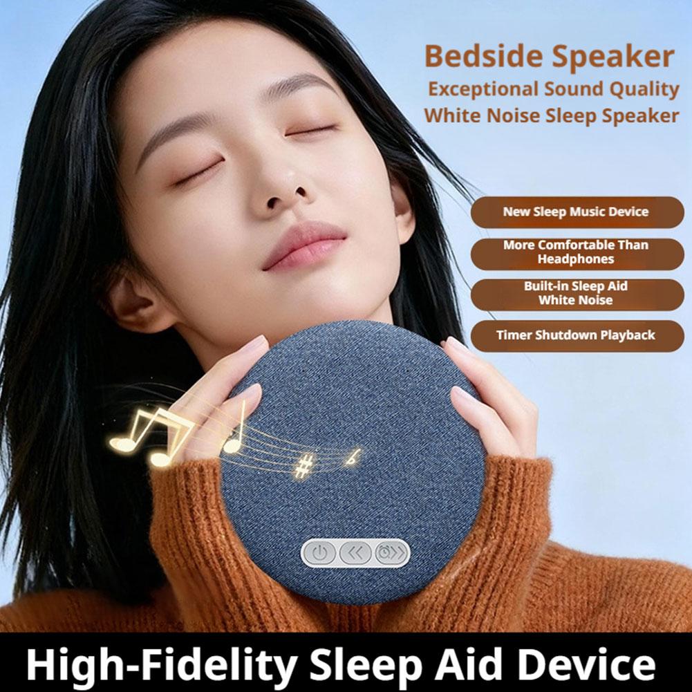 draadloze kussenspeaker Bluetooth slaapluidsprekers voor het slapen Ultra-dunne White Noise HiFi Stereo onderkussensoundmachine