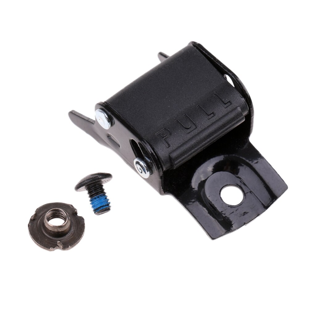 Black Metal Roller Skate Gesp Vervanging Clip Met Schroef En Moer Reparatie Kit Voor Quad Roller/Inline Skates