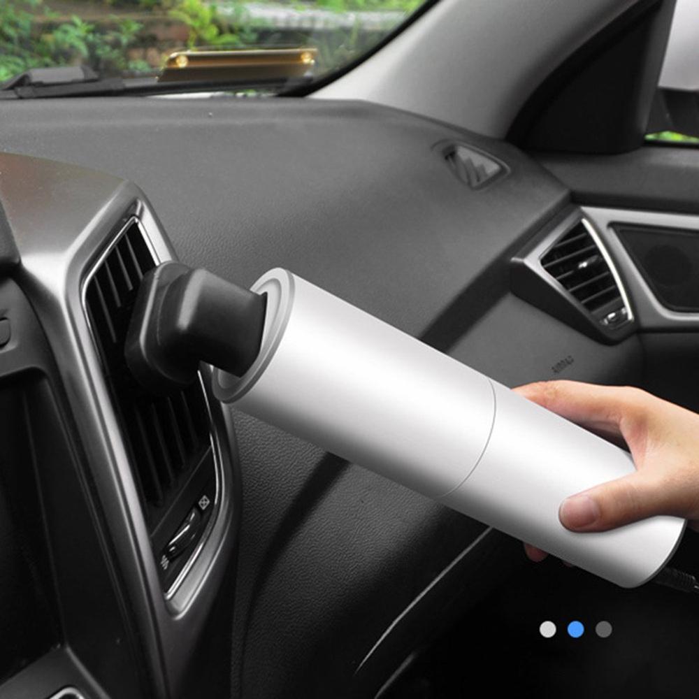 Aspirador portátil pequeño para coche, aspirador de 120W de alta potencia, uso Dual en seco y mojado, de mano