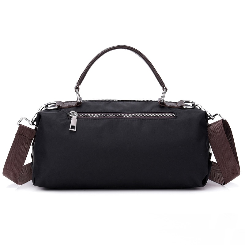 Bolsa de viagem de nylon transversal, bolsa de ombro duffle para bagagem, multifuncional para homens e mulheres, bolsa de mão com alça superior para o fim de semana