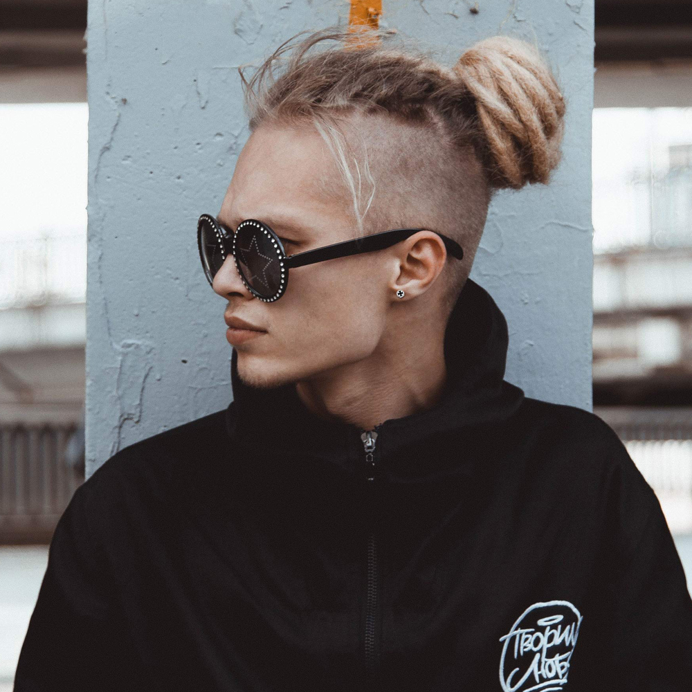 1 par 16g unisex ørestikker i rustfrit stål til mænd, punk, goth, hiphop-stil, spike, krydsskruer, sikkerhedsnåle, hoop-øreringe