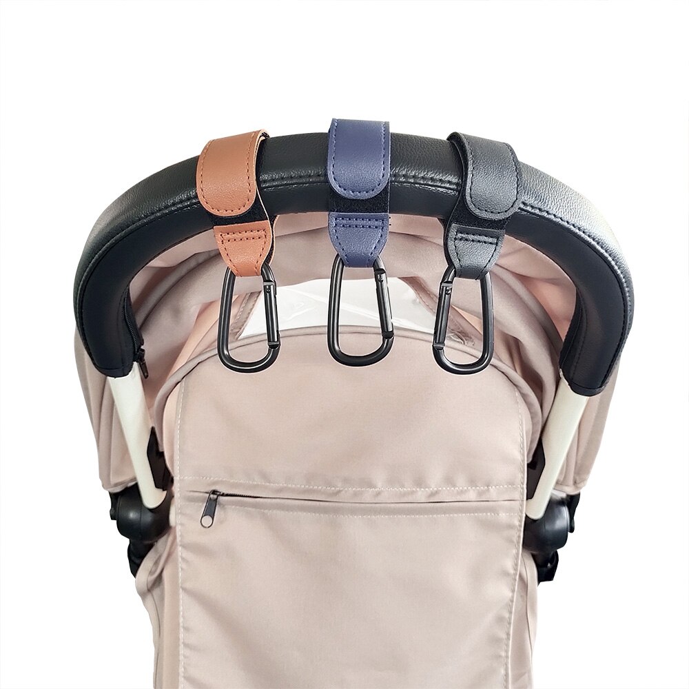 2 stk/parti baby klapvogn krog taske håndtag gribe barnevogne bil tilbehør kroge rotere 360 bugaboo yoya plus babyzen yoyo tilbehør
