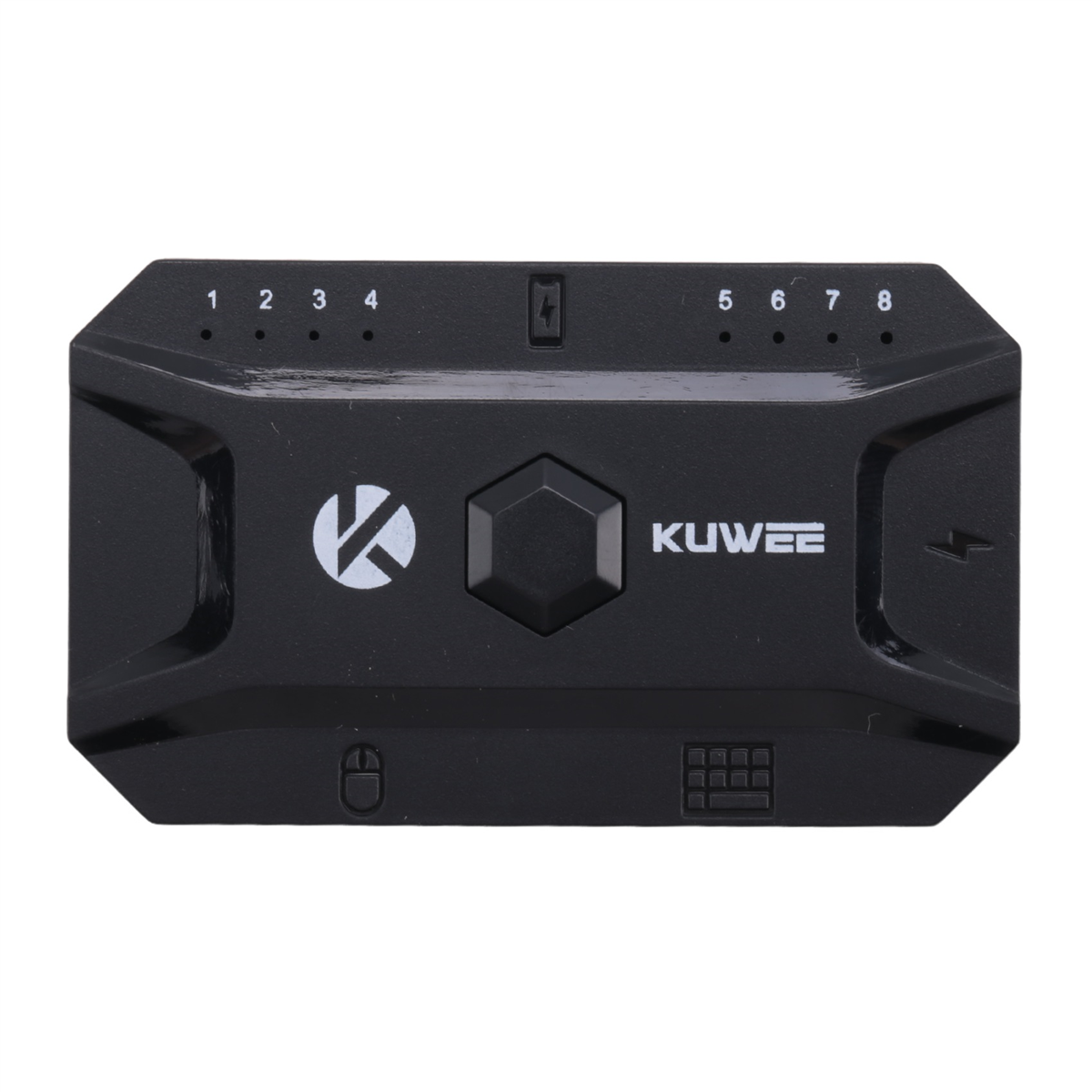 A9op-  bluetooth-hubs, usb 5.0- converters, adapter voor bedraad toetsenbord en muis naar draadloze verbinding, ondersteunt 8 apparaten (tablet, laptop, mobiel).