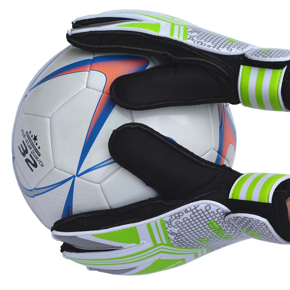 Professionele Kid &#39;S Voetbal Keepershandschoenen Voetbal Kinderen Handschoenen Kids Wearable Goalie Anti-Slip Guantes De Portero: 6