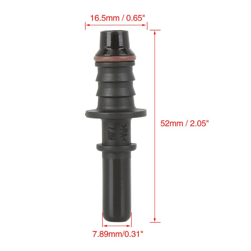 Nylon Fuel Line Rubber Hose Connector Set Car Fuel Line Hose Pipe Quick Release Male Connect Connector Assemblies Hose Coupler