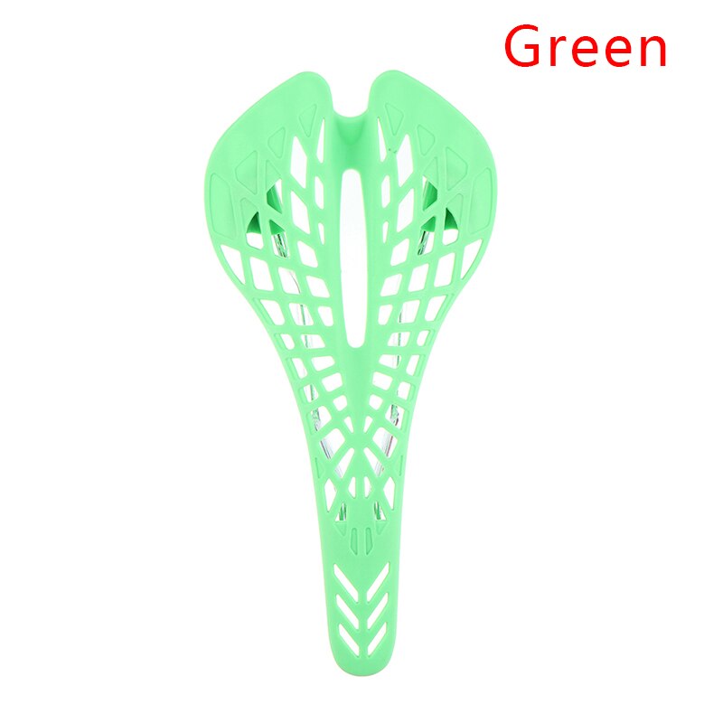 1 stuk mtb outdoor fietsen ultralicht schokabsorberend mountainbike zadelkussen fiets dead coaster zadel spinnenweb kussen: Groente