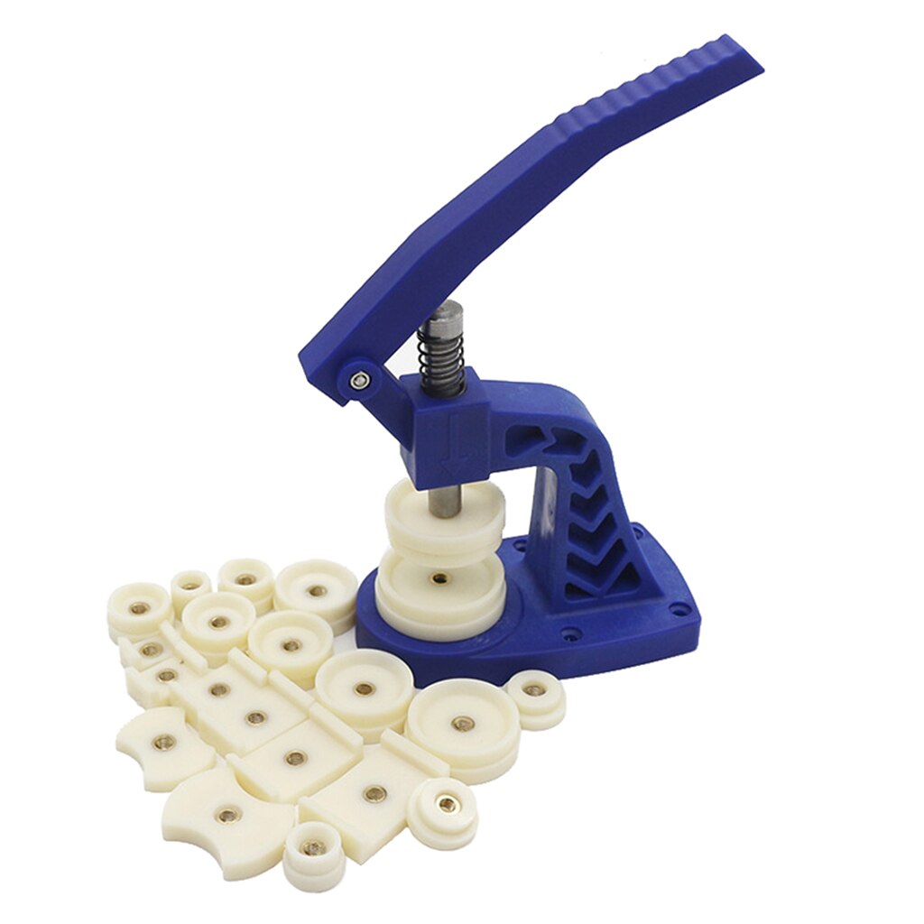 21 Pieces Watch Press Set, Watch Back Case Closer, Watchmaker Watch Repair Tool Kit Square Round Shield Fitting Dies Accessories