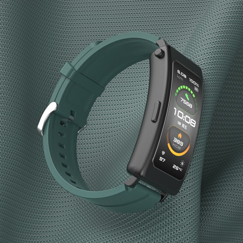 18mm watch strap for HUAWEI TalkBand B6 Wristband Replacement Silicone strap Bracelet For Huawei Talk Band B3 Accessories: 6 / For TalkBand B3