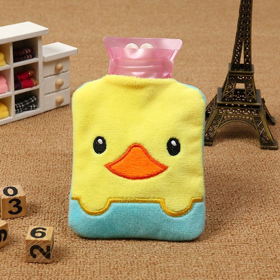 Winter cartoon Mini cute explosion-proof water filling and washing Plush warm water bagA812: style 9