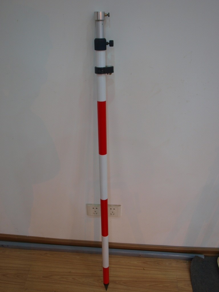aluminum prism pole surverying pole 2m