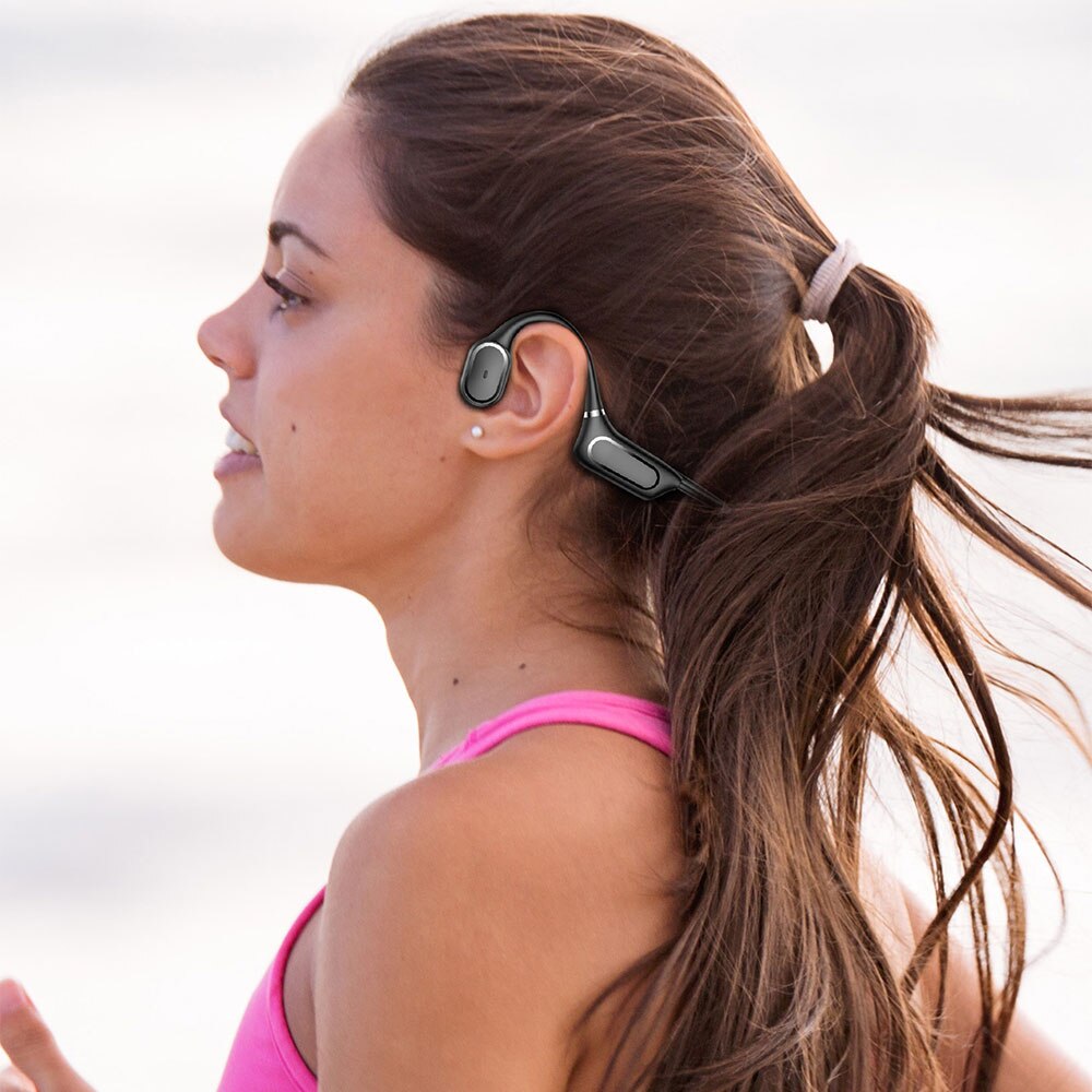 H11 Draadloze Bluetooth Beengeleiding Oortelefoon Stereo Surround Sound Oordopjes Sport Waterdichte Handsfree Headset Met Microfoon