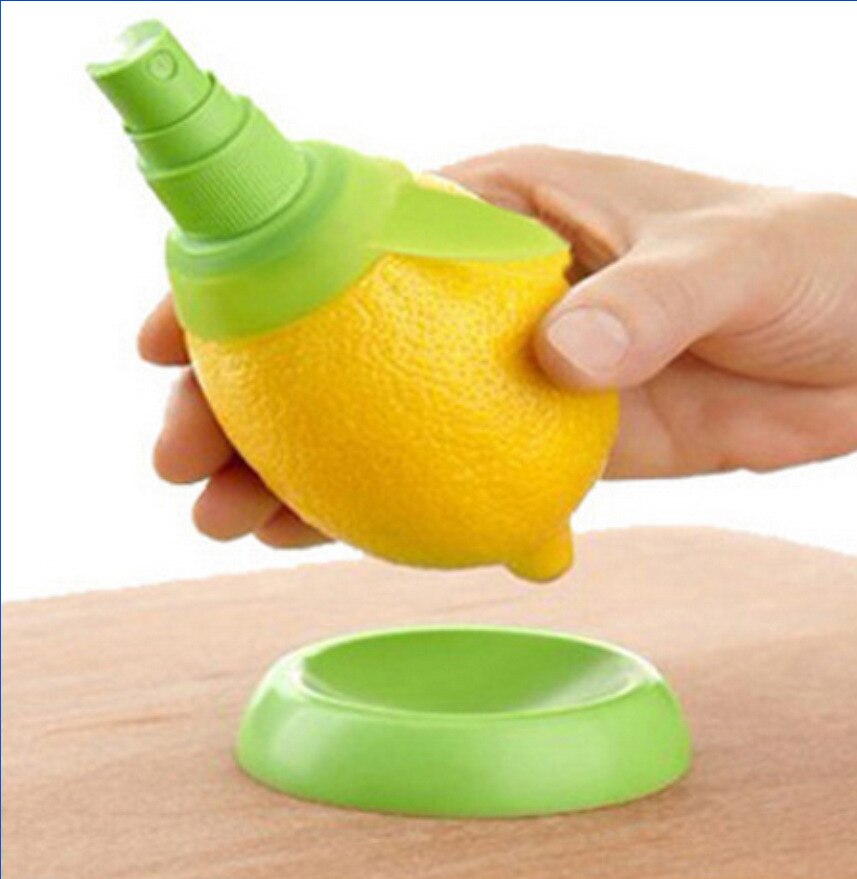 Pulverizador de zumo de sandía y limón, pulverizador de cítricos, exprimidor de zumo de frutas de mano, pulverizador de pegatinas de limón, herramienta de cocina