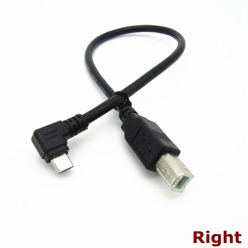Micro Usb Male Naar Usb B-Type Connector Voor Usb 2.0 B Micro Male Data Kabel Voor Mobiele Telefoons, printers En Harde Schijven