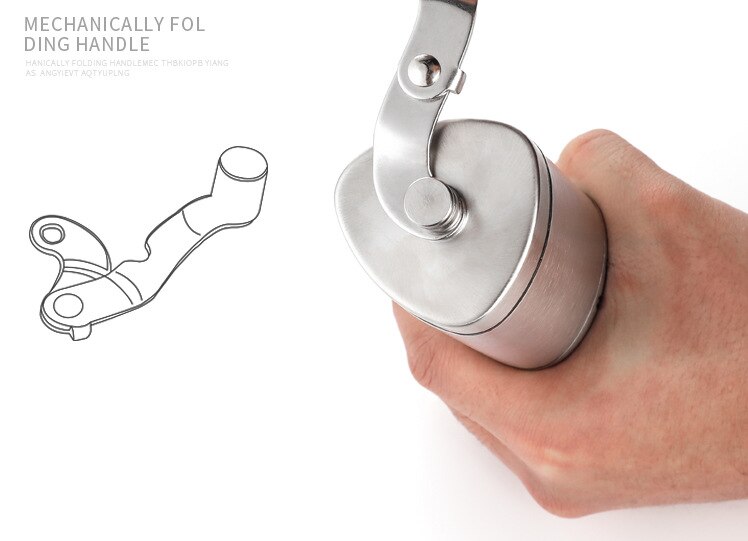 Draagbare Keramiek Rvs Molen Handleiding Koffiemolen En Koffie 40G Koffie Peper Keuken Gereedschap