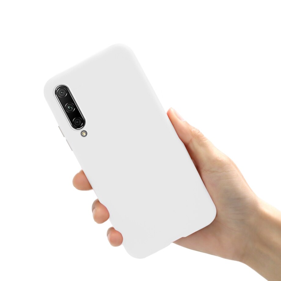 Caso Para Huawei Honor Caso 360 Rígido de Proteção Caso de Telefone Em Honra 8X 8X 8X X8 Casos Para Huawei Honra capa Fundas Coque Bumper: White