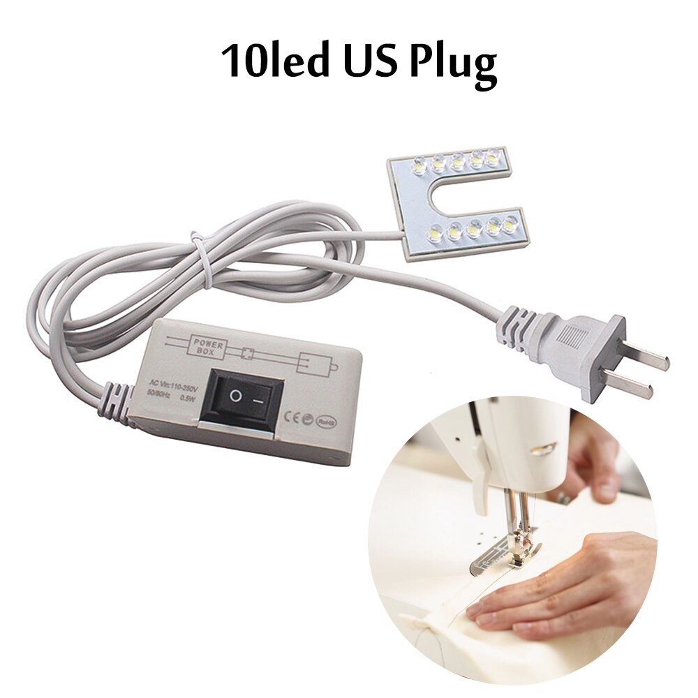Sewing Machine LED Lamp 8W LED Highlight Industrial Lathe Lamp Oversized Magnet Lamp Work Lamp Energy Saving Lamp Desk Lamp: C