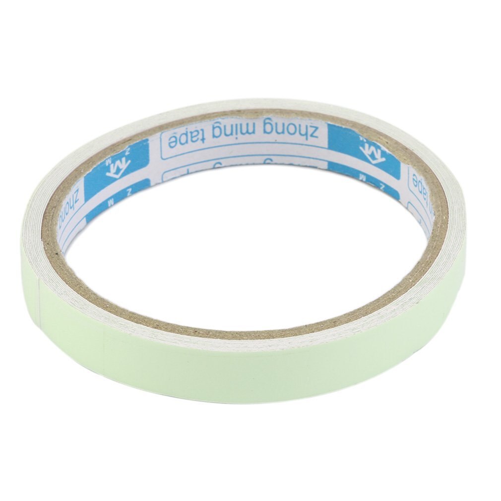 10M 10Mm Lichtgevende Tape Zelfklevend Waarschuwing Tape Nachtzicht Glow In Dark Veiligheid Veiligheid Thuis Decoratie tapes: 12mm x 3m