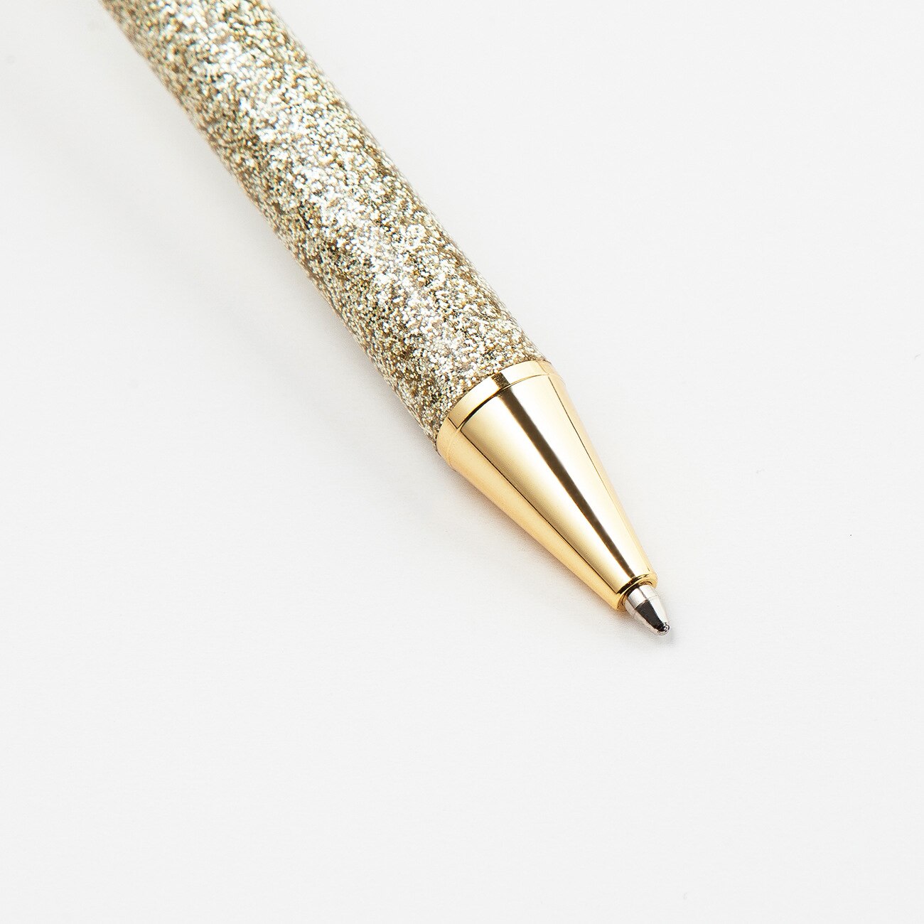 1 Stuks Flash Kristal Pen Metalen Hanger Balpen Kogel 1.0 Mm Briefpapier Kantoor & School Pen Balpen Inkt zwart Blauw