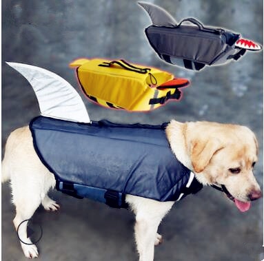 Life Dog Jacket Shark and Duck Pet Swimming Vest