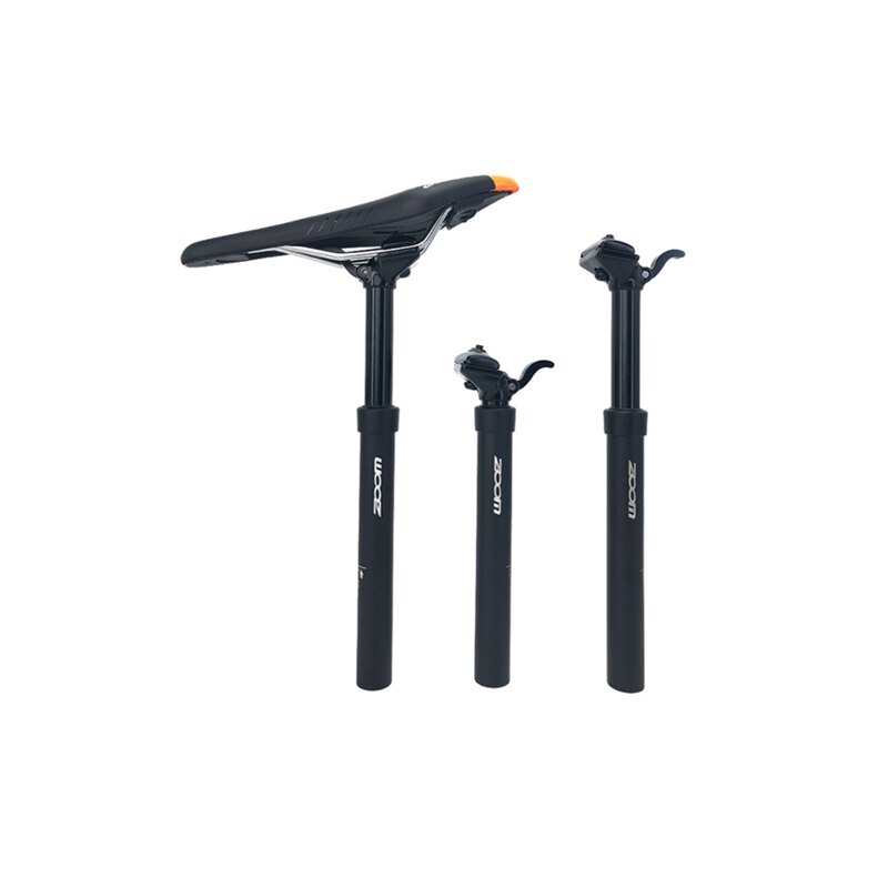 Zoom Dropper Seatpost Adjustable Height Mountain Bike Hydraulic 30.9mm 31.6mm Hand Control Seat Post Bike MTB 100mm Travel