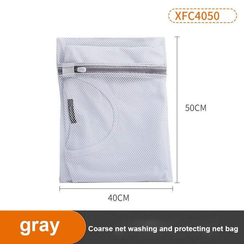 Sacchetto per biancheria di lavaggio multi-formato sacchetti per lavaggio a rete con cerniera borsa per lavatrice per uso domestico per biancheria intima per biancheria calzini per reggiseno vestiti sporchi: 09Coarse net