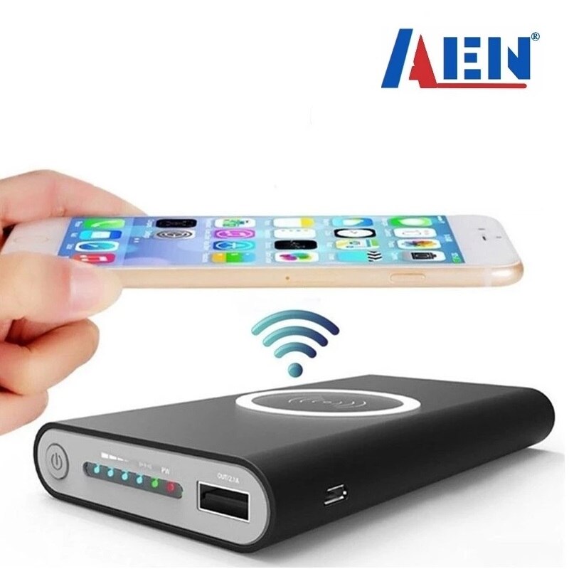 50000mAh Qi Drahtlose Ladegerät Energie Bank Für IPhone X 8 Plus Samsung Hinweis 8 Schnelle Ladegerät Tragbare Energie Handy, Mobiltelefon telefon Ladegerät