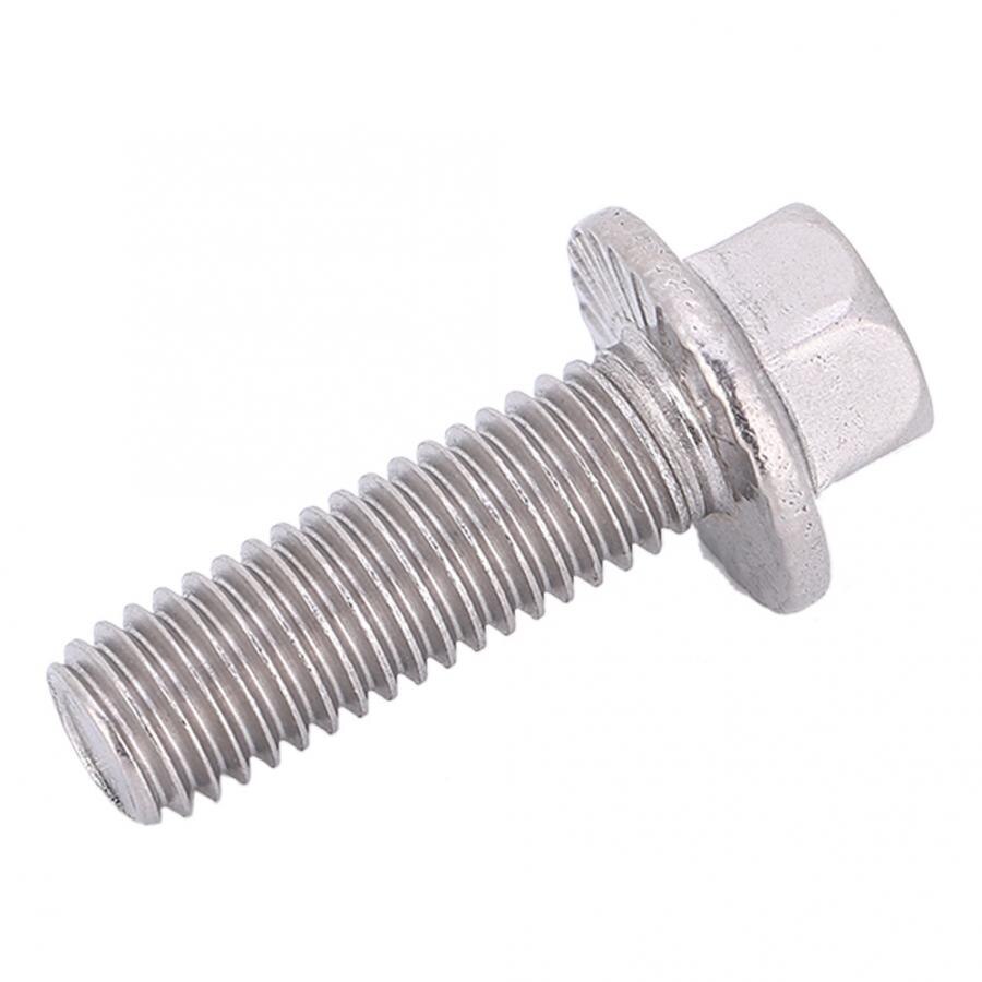 10 Stks/pak M6/M8 Rvs SS304 Flens Hex Drive Flens Schroeven Washer Bouten Sluiting Accessoires Tips