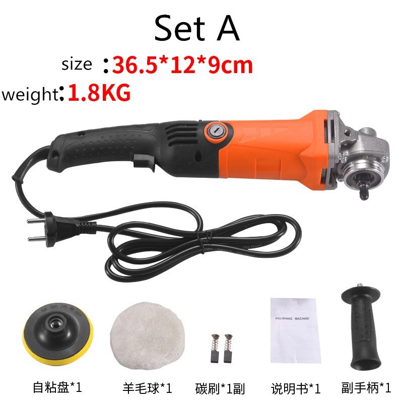 Car polishing machine Waxing machine Beauty tool scratch repair sealing machine Floor marble sanding machine: A