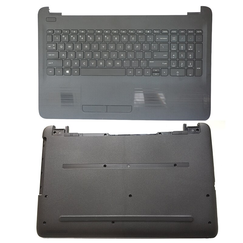 Laptop LCD Back Cover/Front Bezel/Hinges/Palmrest/Bottom Case For HP 15-AY 15-BA 15-BD Series 859511-001 Black 855027-001