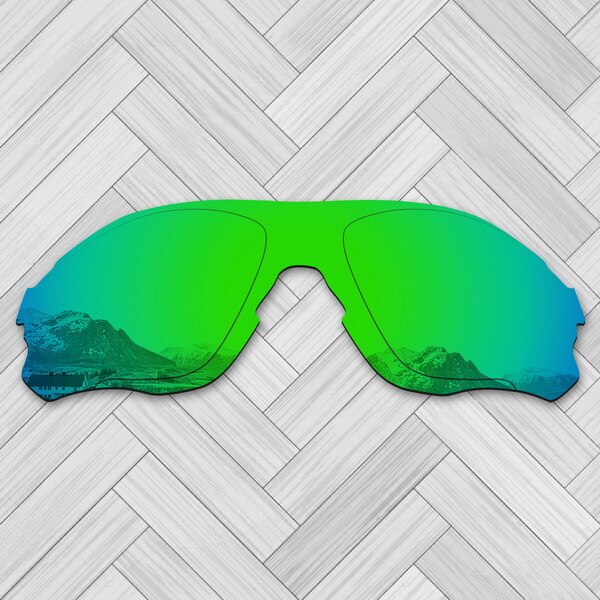 E.O.S 20 + Opties Lens Vervanging voor OAKLEY EVZero Path Zonnebril: Emerald Green