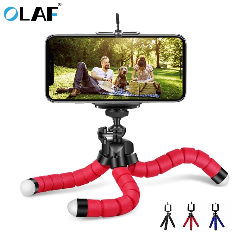 Octopus Statief Telefoon Houder Flexibele Stand Voor iPhone X 8 7 Mobiele Telefoon Houder Voor Samsung Galaxy S9 S8 Plus camera Stand
