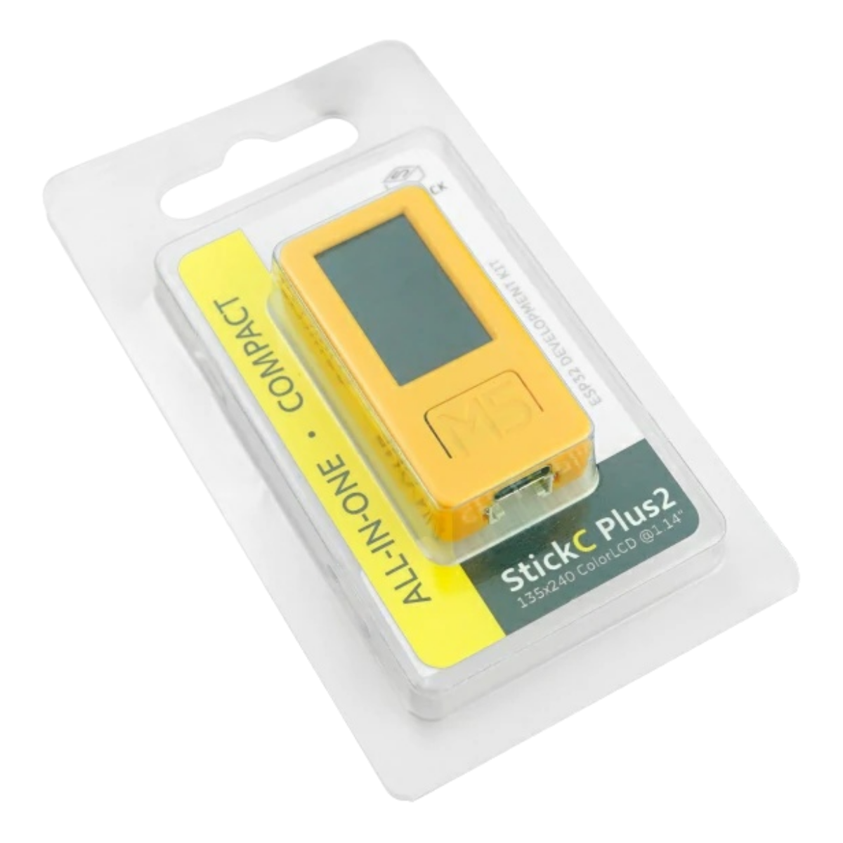 M5- stack officiell  m5 stickc plus 2 esp 32 mini iot-utvecklingskit 1.14- -tums tft-skärm iot-kontroller för uiflow: Beige