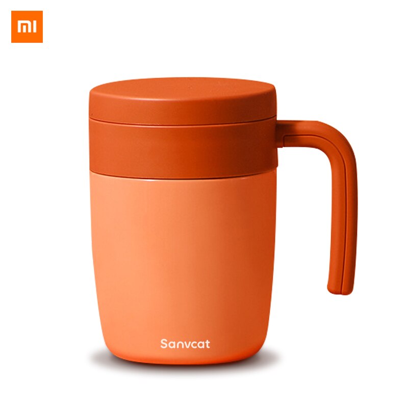 Xiaomi Mijia Thermos Cup Reusable Tea Iced Coffe Cup Office Thermal Mug Cold Usages Travel Hiking Luxury