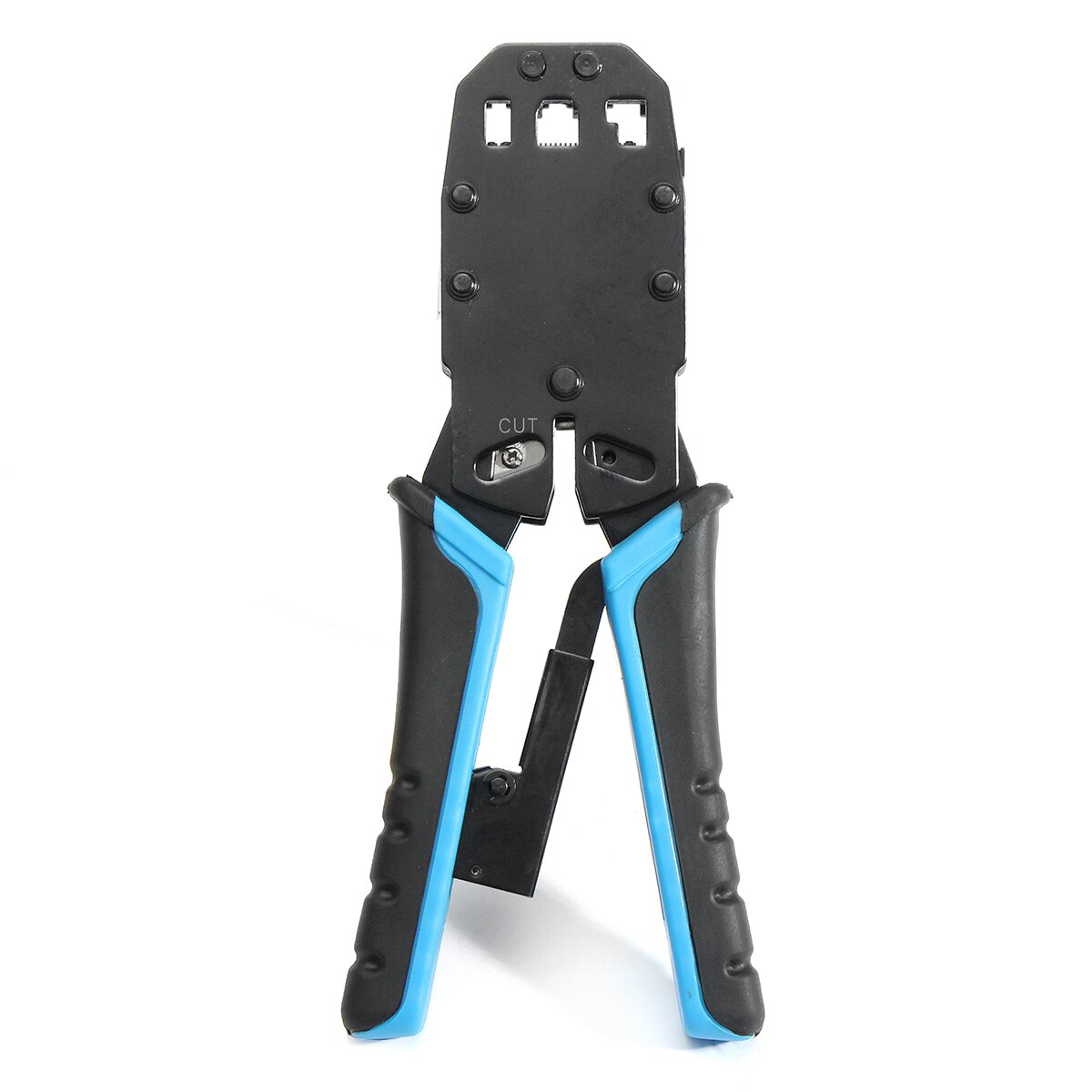 Modulaire Netwerk Kabel Crimper Krimptang Plier Hulpmiddel Kniptang Strippen Kit Voor 10 P/8 P/6 P /4 P/RJ45/RJ12/RJ11 Plug