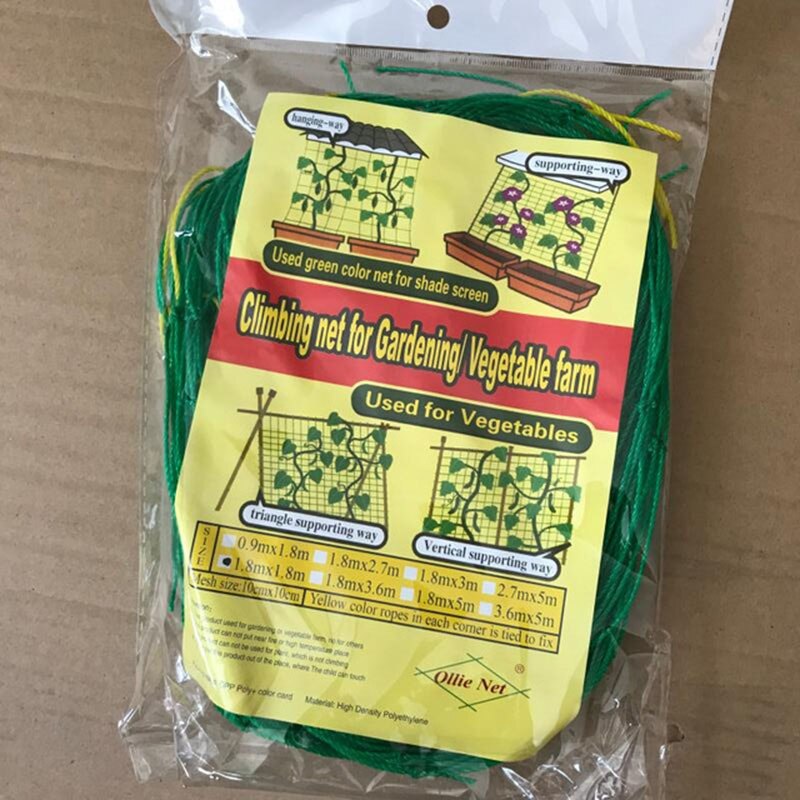 Overstriking Strand Wire Garden netting mesh Net Flower Vegetable Morning Glory Vine Cucumber Green Plant Cages Climbing Net