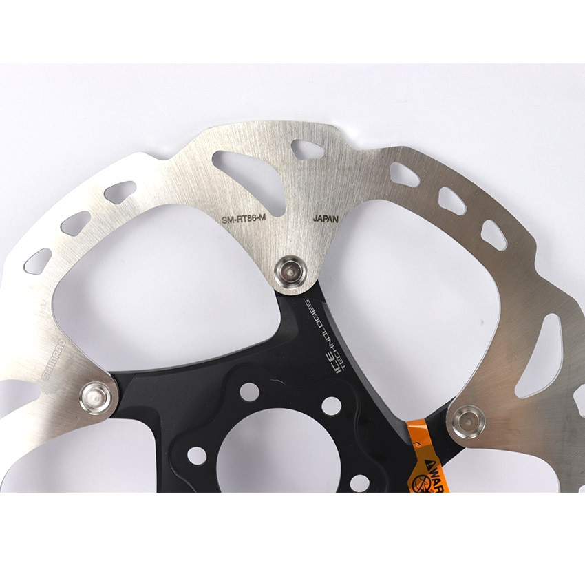 Shimano xt sm  rt86 is punkt teknologi bremseskive 6 bolt  m8000 terrengsykler skive shimano  rt86 160mm 180mm 203mm mtb sykkel