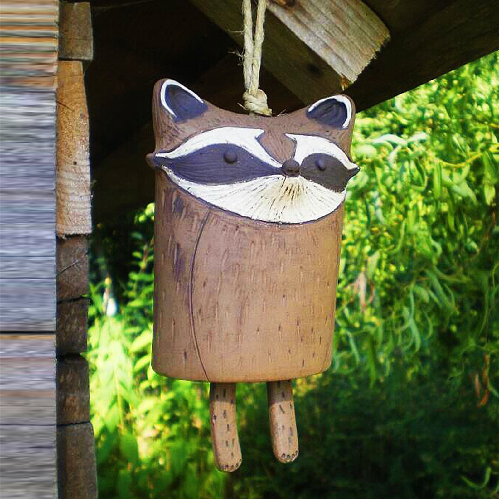 Beautiful Rustic Animal Wind Chimes Room Decoration Baby Room Decor Cute Resin Plastic Animal Wind Chimes outdoor