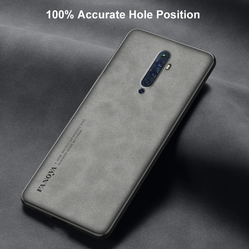Luxury PU Leather Case For OPPO Reno 2 Z 2Z 2F Cover Matte Silicone Protection Phone Case For OPPO Reno 10X Zoom Reno2 Z F Coque