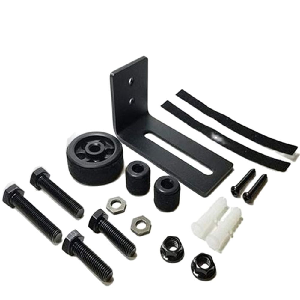 Carbon Steel Adjustable Sliding Slides Floor GuideFor Barn Door Accessory Sliding Door Slide Rail Mechanism Furniture