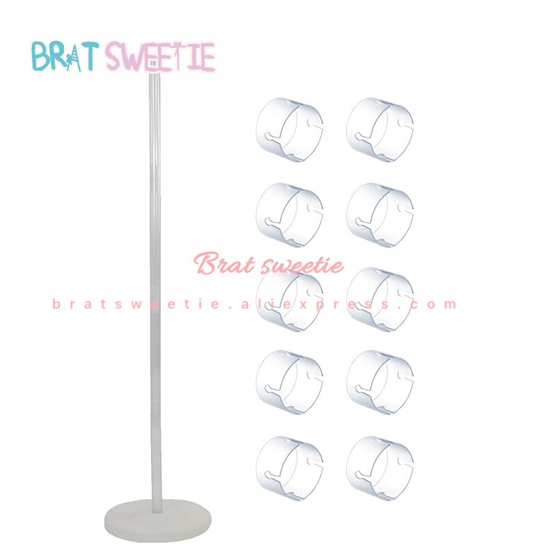 Unicorn Balloon Stand Holder Decoration Balloon Column Base Stand and Pole Ring Clip Kit Birthday Party Decorations Kids