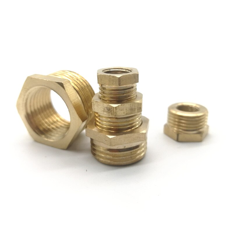 M10x1 M14x1.5 M18x1.5 M20x1.5 1/4'' 1/2'' 3/4'' 1''Thread Pneumatic Pressure Gauge Conversion Adapter Pipe Fittings