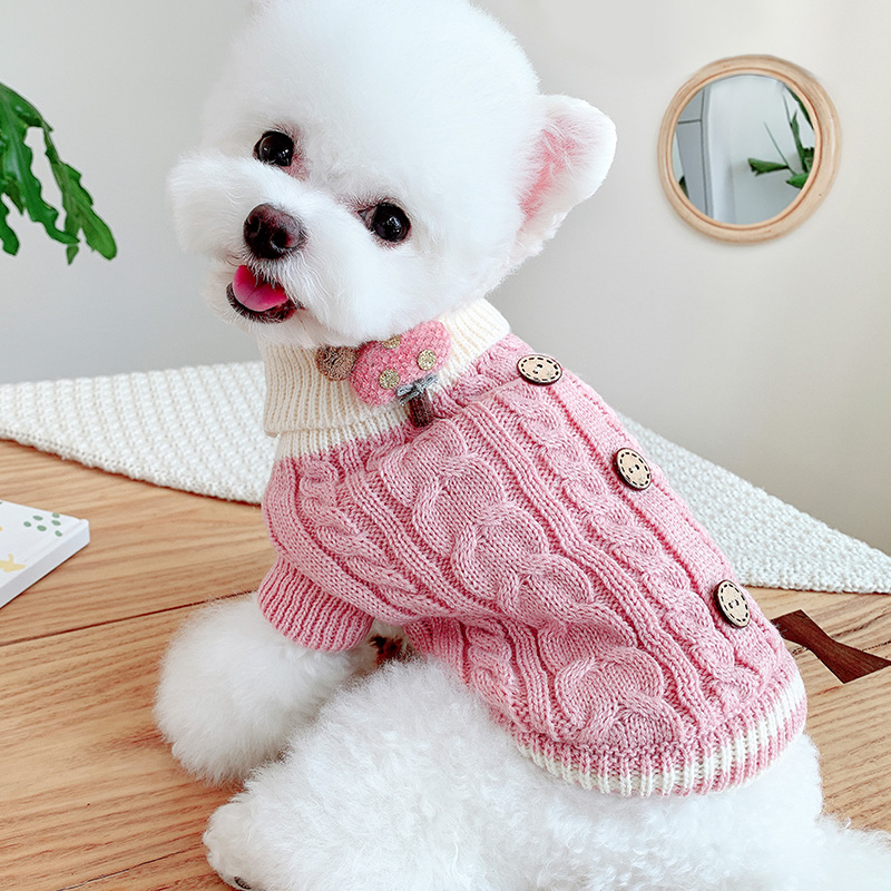 Winter Hund Pullover Hund Kleidung für Kleine Hunde Katze Welpen Kleidung Stricken Bekleidung Yorkshire Bichon Schnauzer Pet Kostüme Outfit