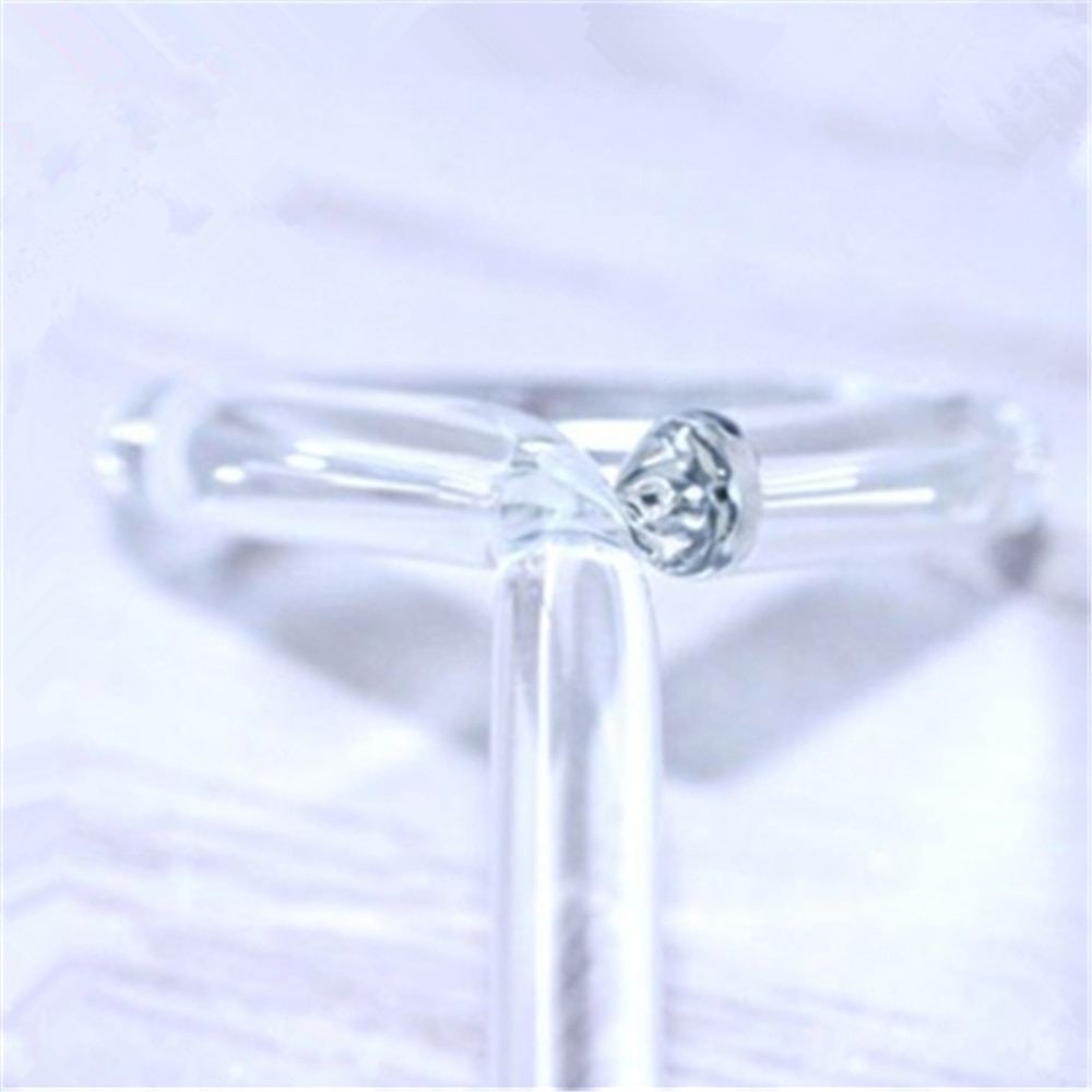 2 Pcs Laboratory Lab Glass Triangle-headed Cell Spreader 20cm long