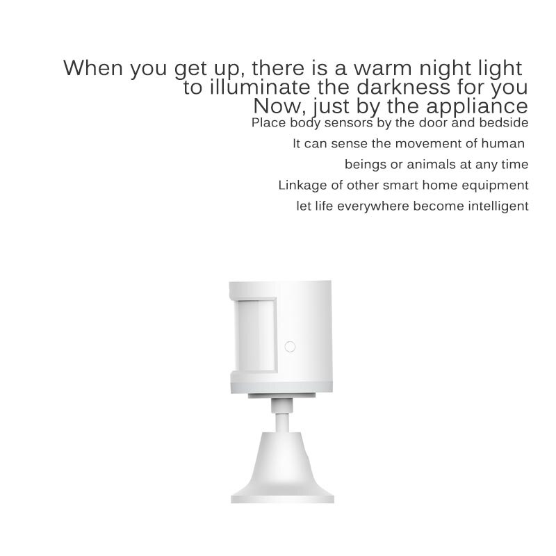 Used For Alarm System Work Motion Sensor Human Body Sensor Motion Zigbee Wireless Connection