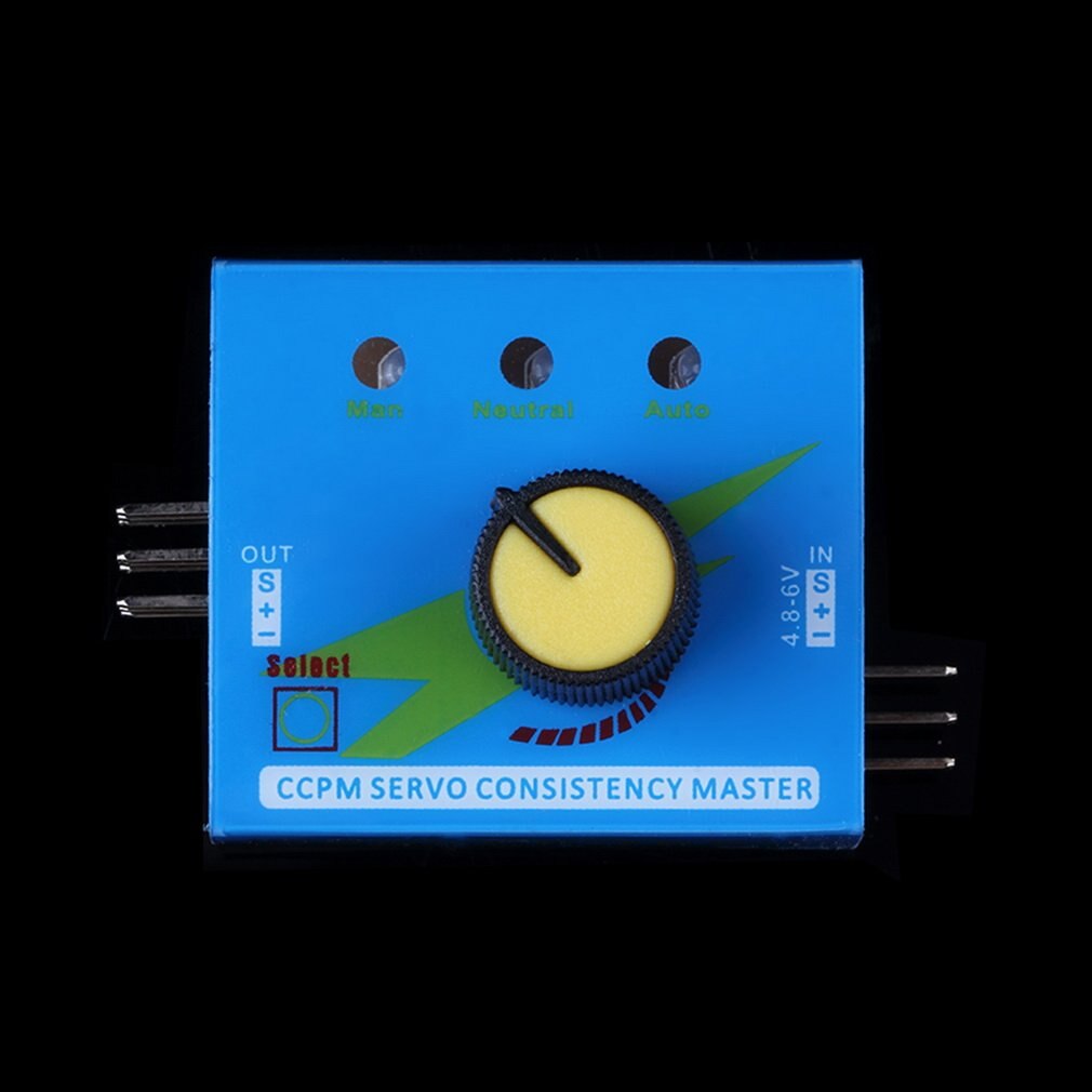 Digital multi servo tester 3ch ecs rc konsistens master speed controler strømkanaler ccmp meter checker