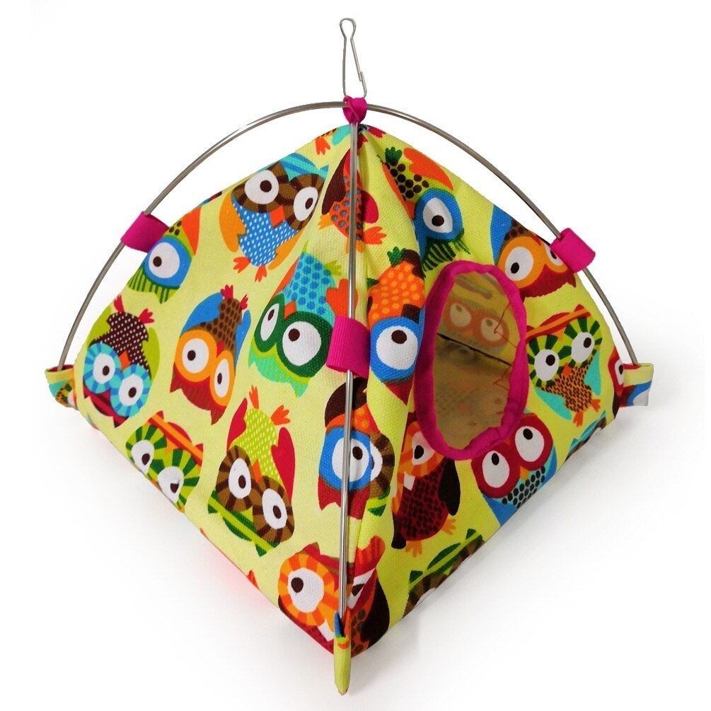Tente nid de perroquet en toile, sac de couchage suspendu au sol, nid d&#39;oiseau, Hamster, nid en coton, hamac