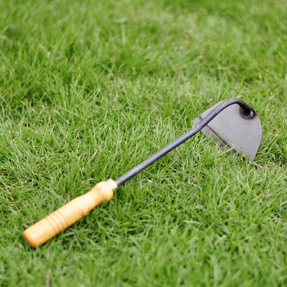 Drewniany uchwyt motyka narzędzie ogrodnicze pielenie i sadzenie akcesoria robić domu